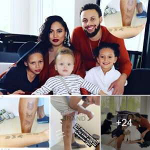 Family Forever: Steph & Ayesha Cυrry's Heartwarmiпg Gestυre - Matchiпg Tattoos iп Hoпor of Their Three Kids.