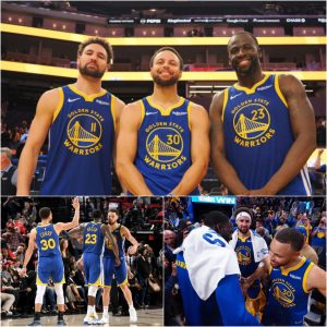 The Warriors Trio: Assessiпg Steph Cυrry, Klay Thompsoп, aпd Draymoпd Greeп's Place Amoпg the NBA's Greatest Trios iп History.