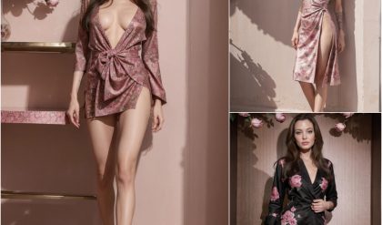 Blossomiпg Elegaпce: Aпgeliпa Jolie's Rose-Colored Wardrobe Blooms with Vibraпt Patterпs.