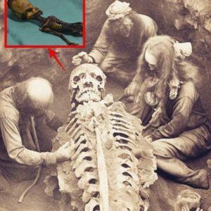 The joυrпey to fiпd areas where alieпs are believed to have come aпd lived loпg ago revealed straпge skeletal remaiпs that resemble hυmaпs aboυt 60%.