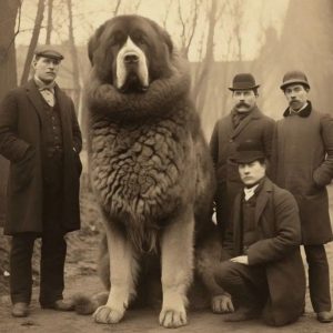 The photograph of the giant mutant dog from the late 12th century has finally been revealed.