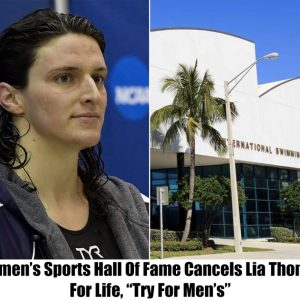 Breaking: Lia Thomas Disqualified from the Women's Sports Hall of Fame, "Try For Men's Hall Of Fame"