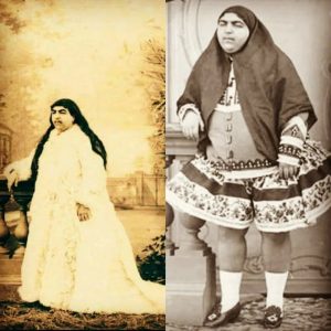 In the 19th century, the Qajar princess was a symbol of beauty!
