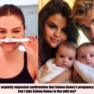 Breaking: Justin Bieber urgently requested confirmation that Selena Gomez's pregnancy is 100% true. Can I take Selena Gomez to live with me?.