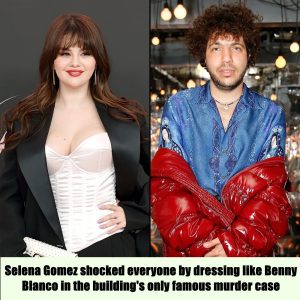HOT NEWS: Selena Gomez shocked everyone by dressing like Benny Blanco in the building's only famous murder case..