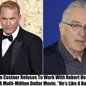 Kevin Costner Refuses To Work With Robert De Niro On A Multi-Million Dollar Movie, “He's Like A Baby"