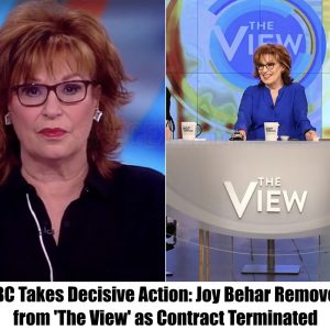 ABC Takes Decisive Action: Joy Behar Removed from 'The View' as Contract Terminated