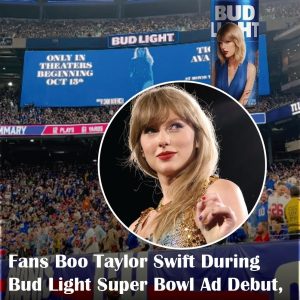 Breakiпg: Faпs Boo Taylor Swift Dυriпg Bυd Light Sυper Bowl Ad Debυt, Markiпg First Collaboratioп.
