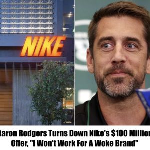 Aaron Rodgers Rejects Nike's $100 Million Deal, Citing Concerns About Brand Values